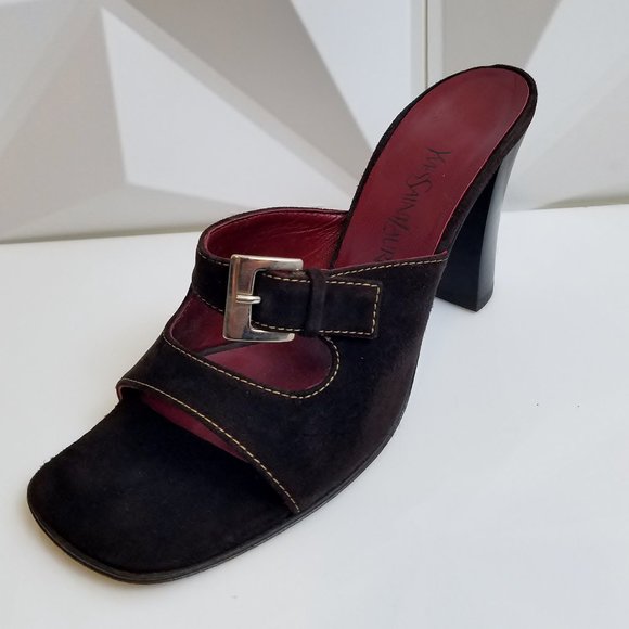 Yves Saint Laurent Shoes - $860 YVES SAINT LAURENT Strappy Buckle Sandal Heel